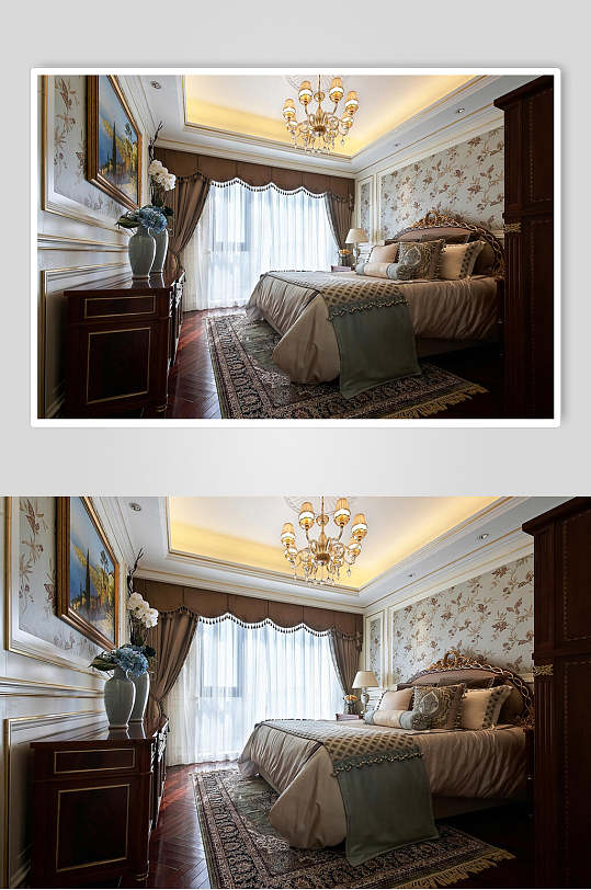 奢华房间欧式三居室图片