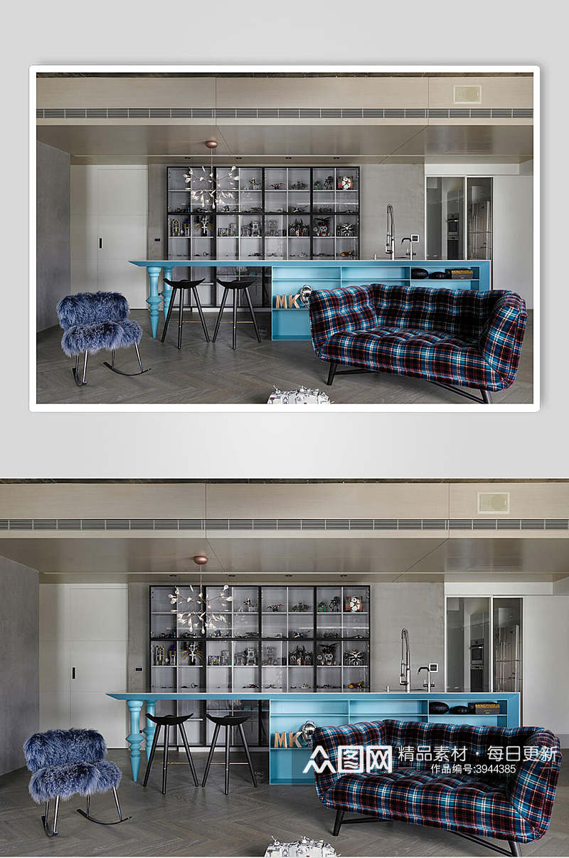 创意沙发北欧风格室内图片素材
