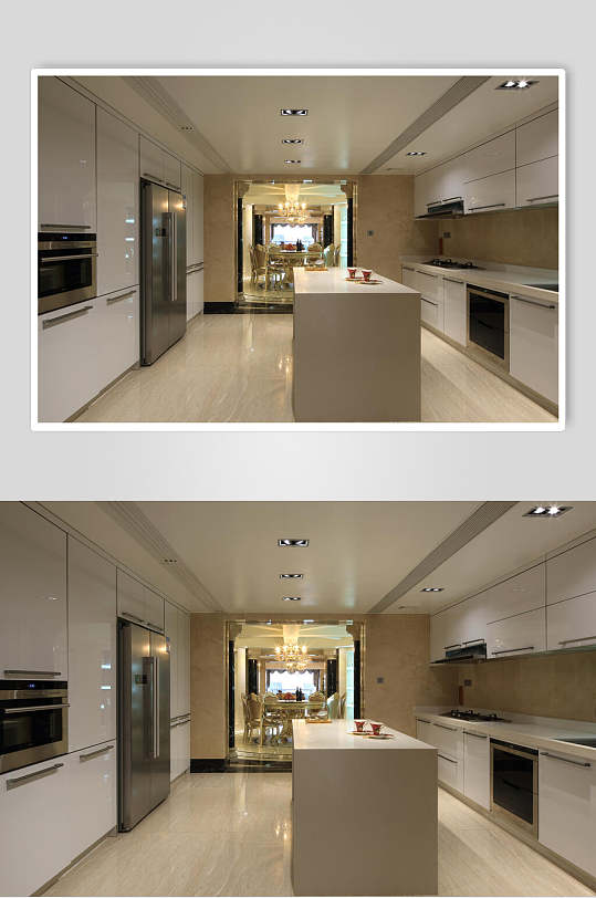 厨房欧式三居室图片