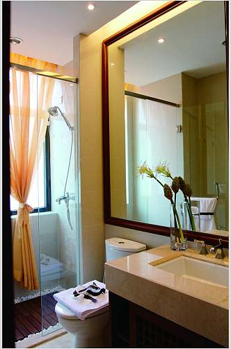 典雅厕所东南亚风格样板房图片