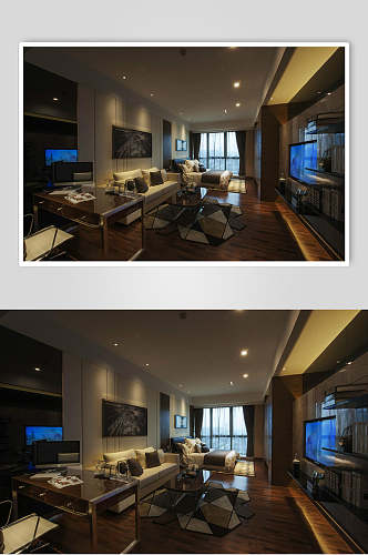 时尚现代风简约设计客厅设计风现代室内设计图片