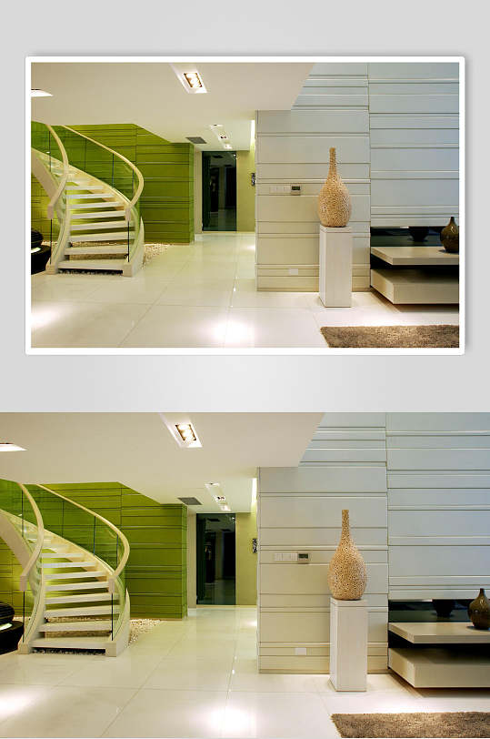 家居楼梯口时尚现代家装图片
