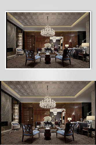 时尚现代风简约设计欧式客厅现代室内设计图片