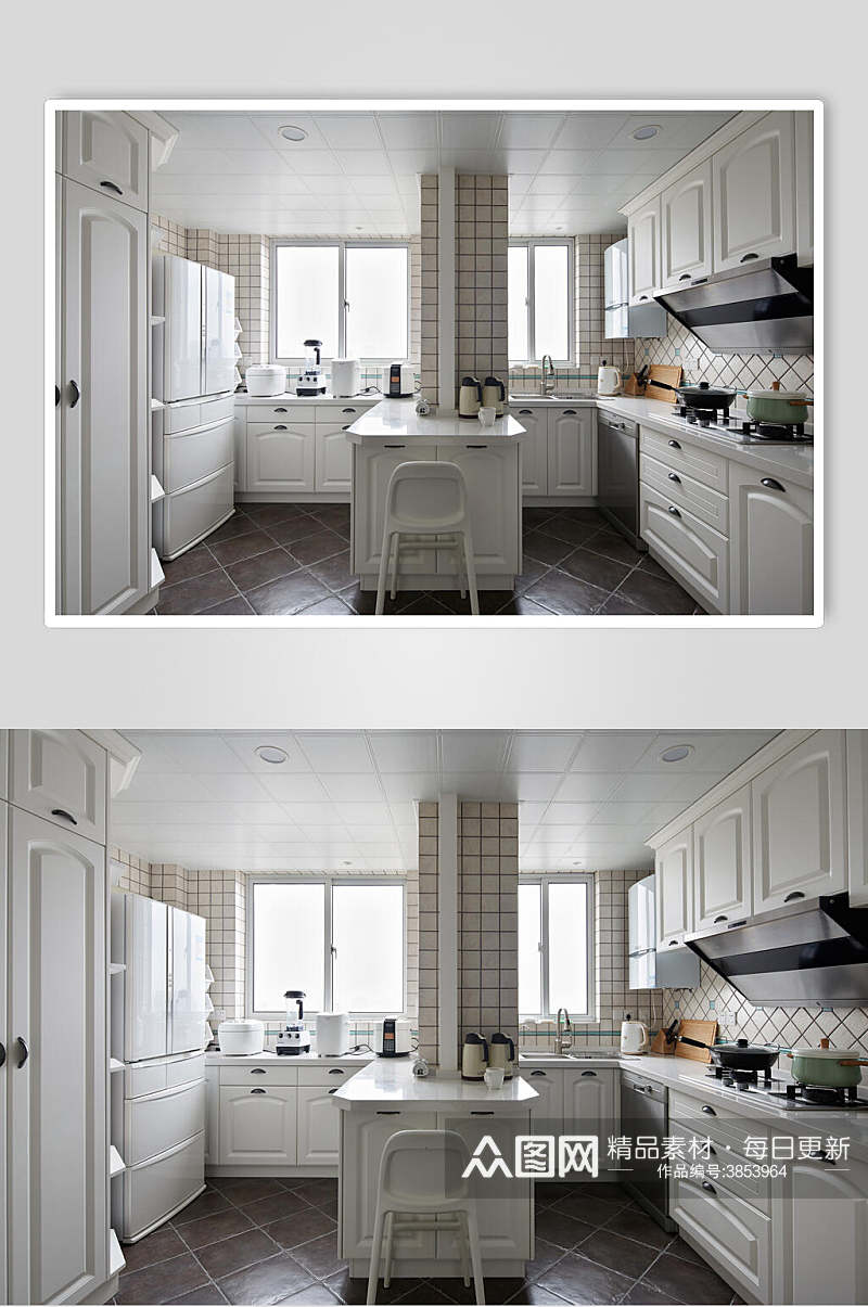 厨房现代简约家居图片素材