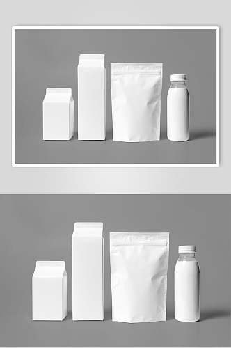 牛奶系列包装套装样机