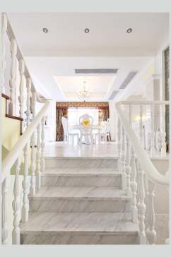 楼梯欧式别墅图片
