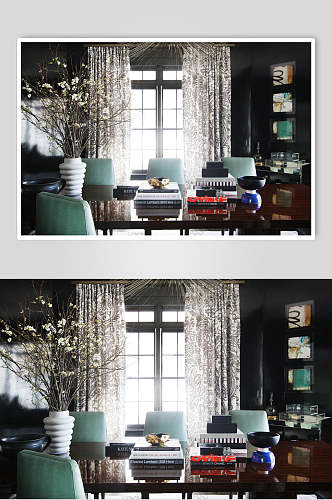 现代简约风花瓶三居室设计图片