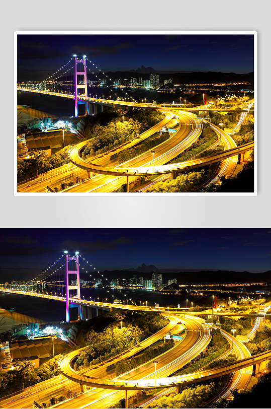 立交桥城市桥梁高清图片