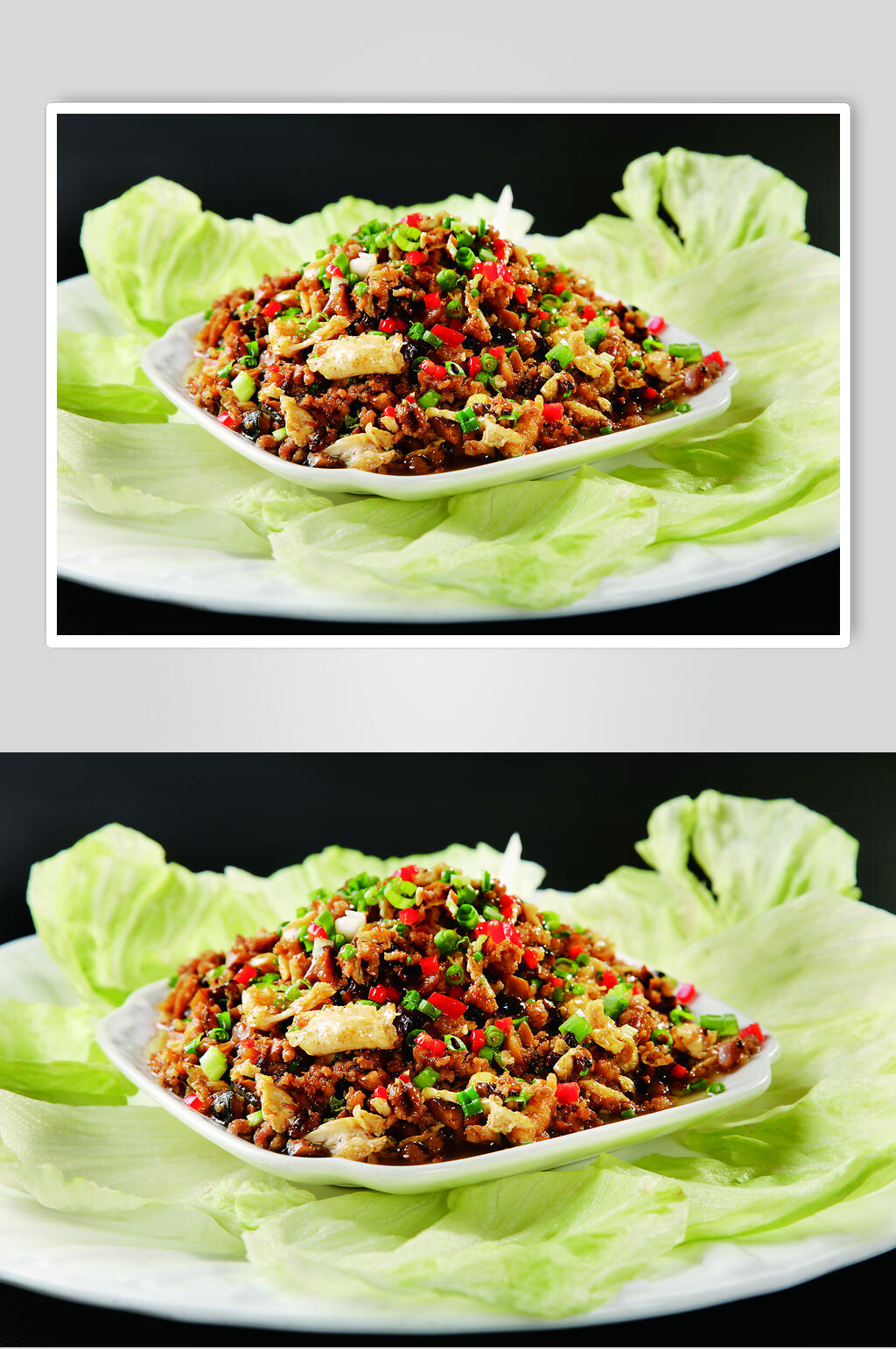 风味生菜包图片素材