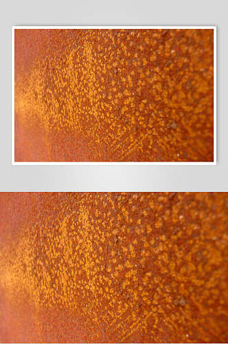 复古复古橙黄金属锈迹背景纹理图片