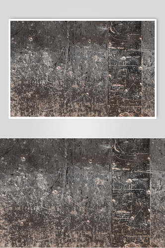 黑色创意木质划痕金属锈迹背景纹理图片