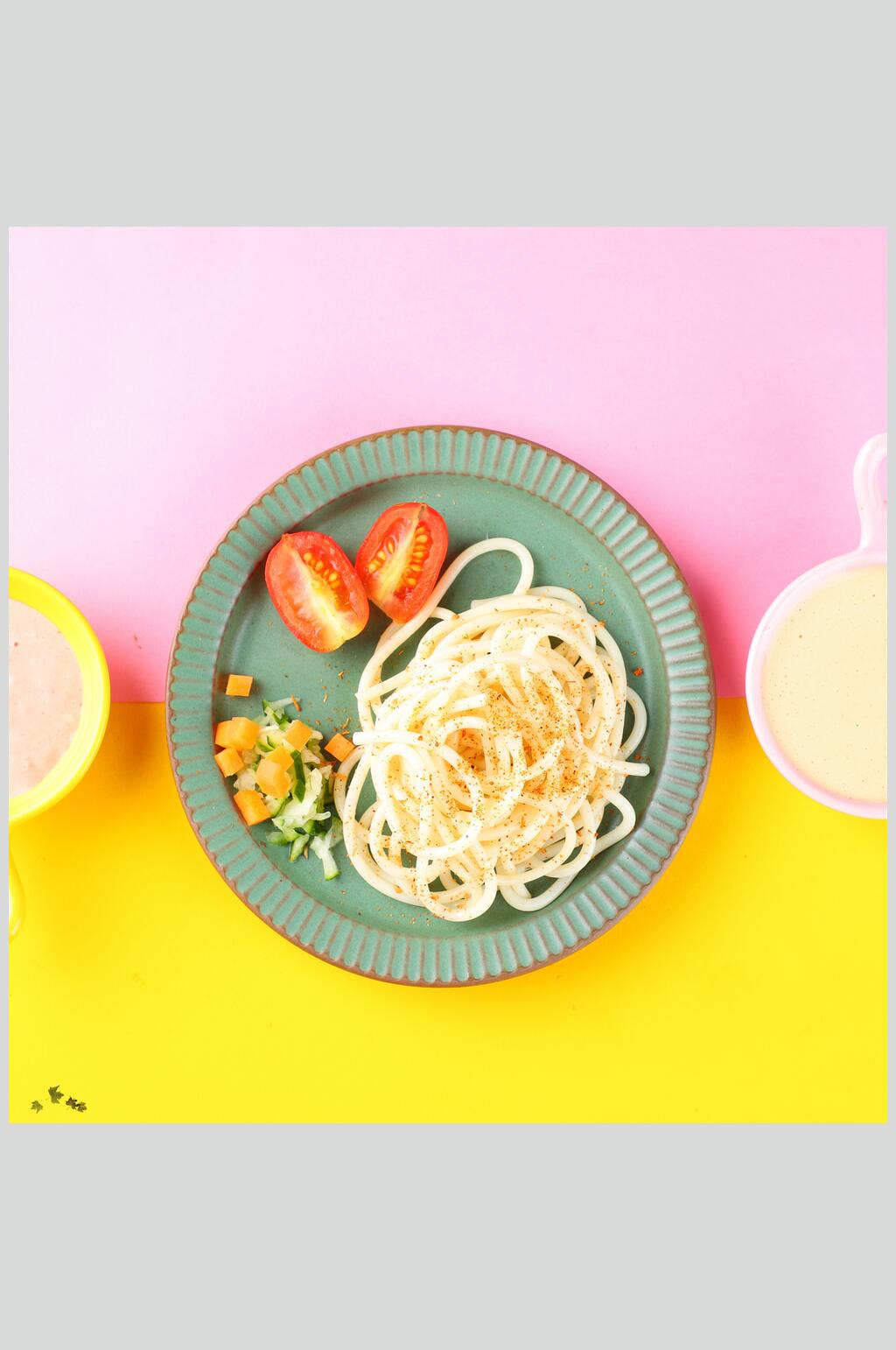 意面沙拉美食图片素材
