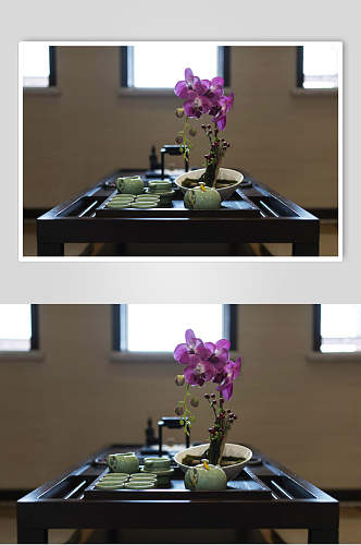 个性优雅文艺花朵粉新中式室内图片