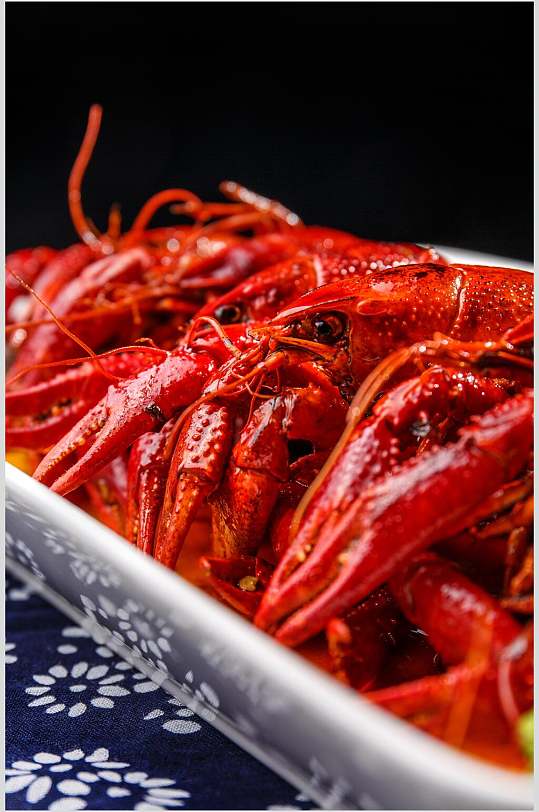 小龙虾美食精美图片