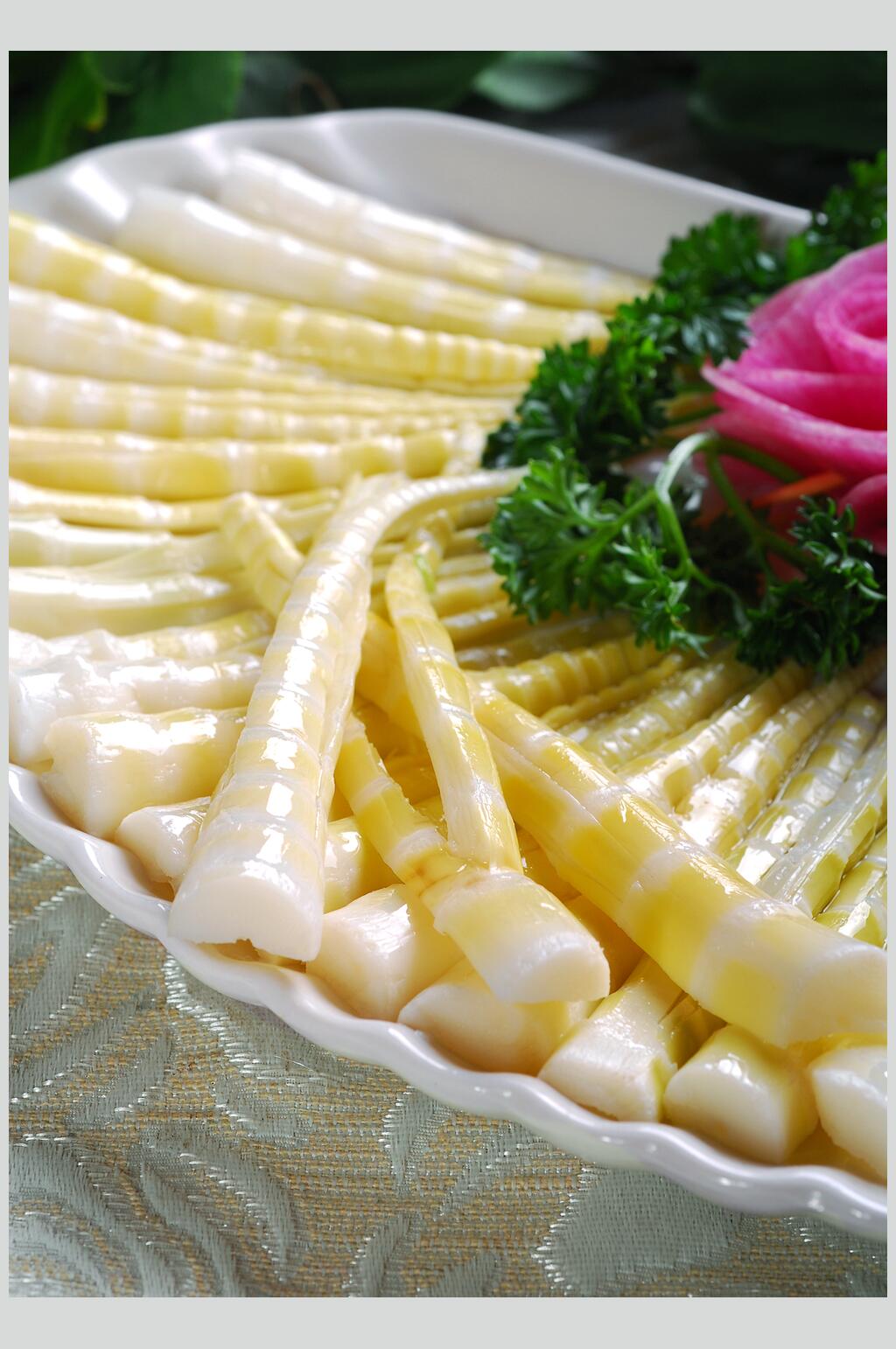 山珍箭笋花元图片素材