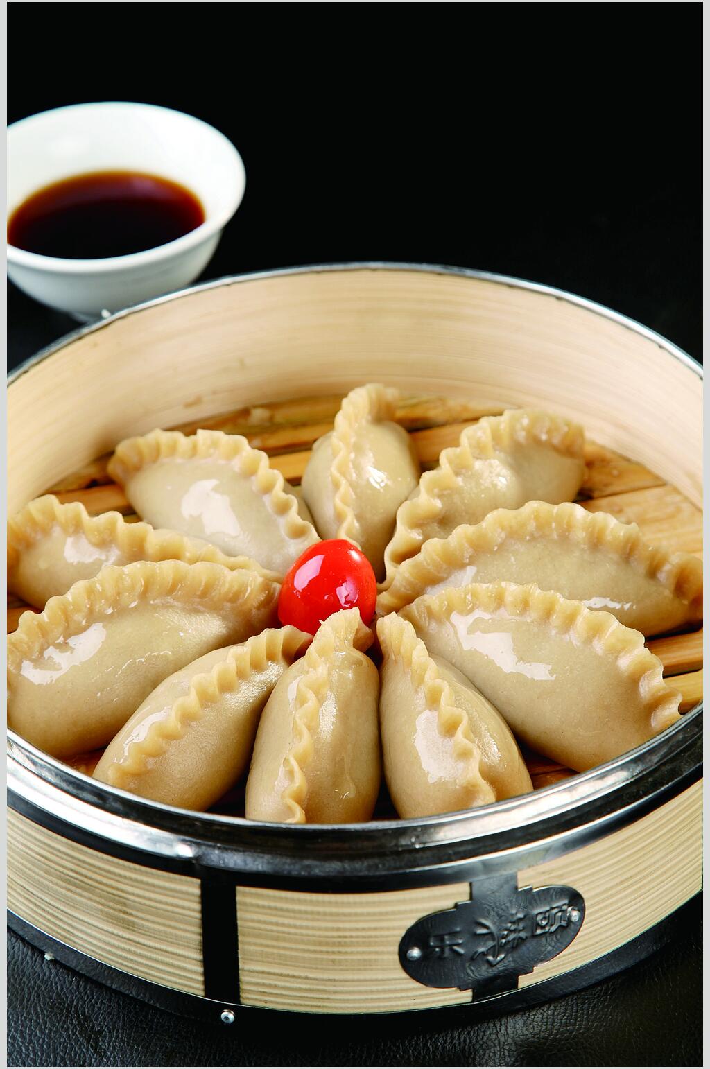 酸菜莜面饺子图片素材