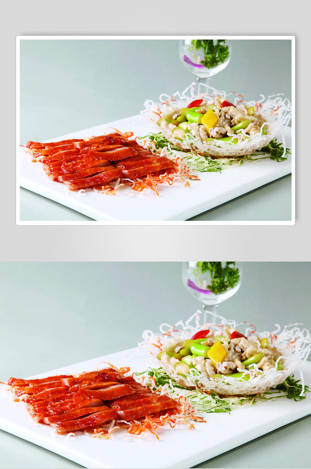 丽景面青肉图片素材