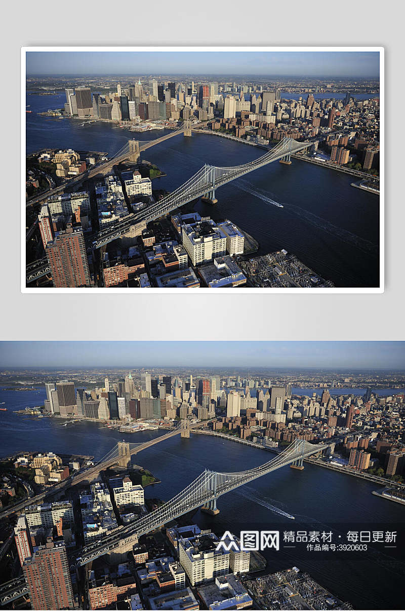 跨海桥梁城市桥梁图片素材