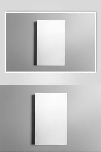 方形阴影立体留白书籍贴图展示样机