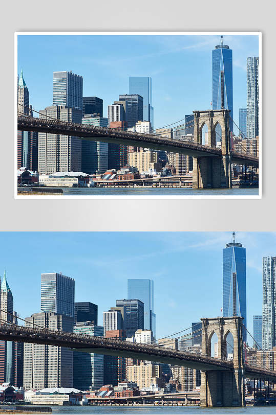简约大气大桥城市桥梁图片