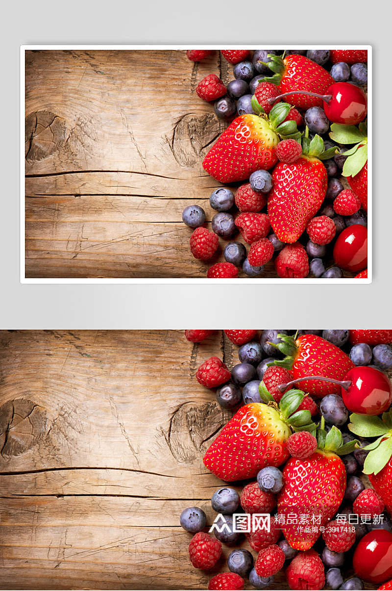 樱桃浆果水果图片素材