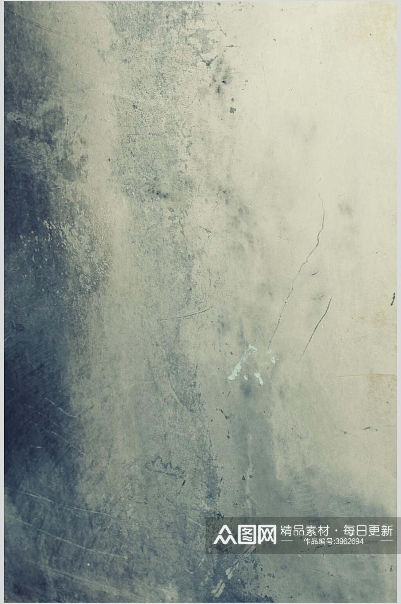 淡蓝色墙壁金属锈迹背景纹理图片素材