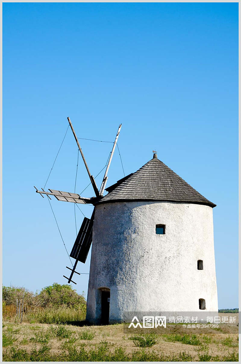 欧式风车图片素材