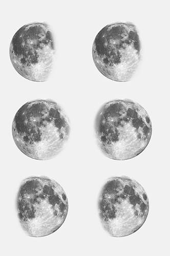 精美月球月亮免抠素材
