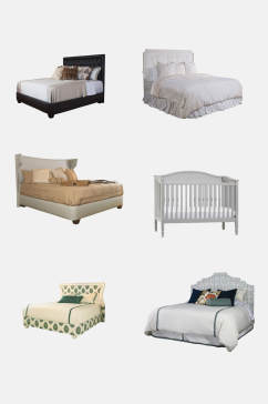 创意高端沙发家具床铺免抠素材