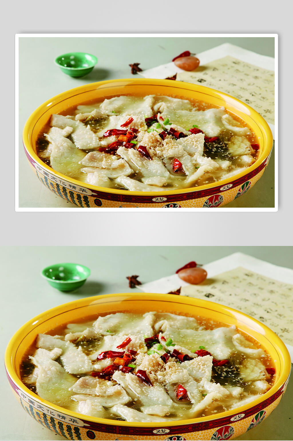 招牌剁椒鱼头美食图片素材