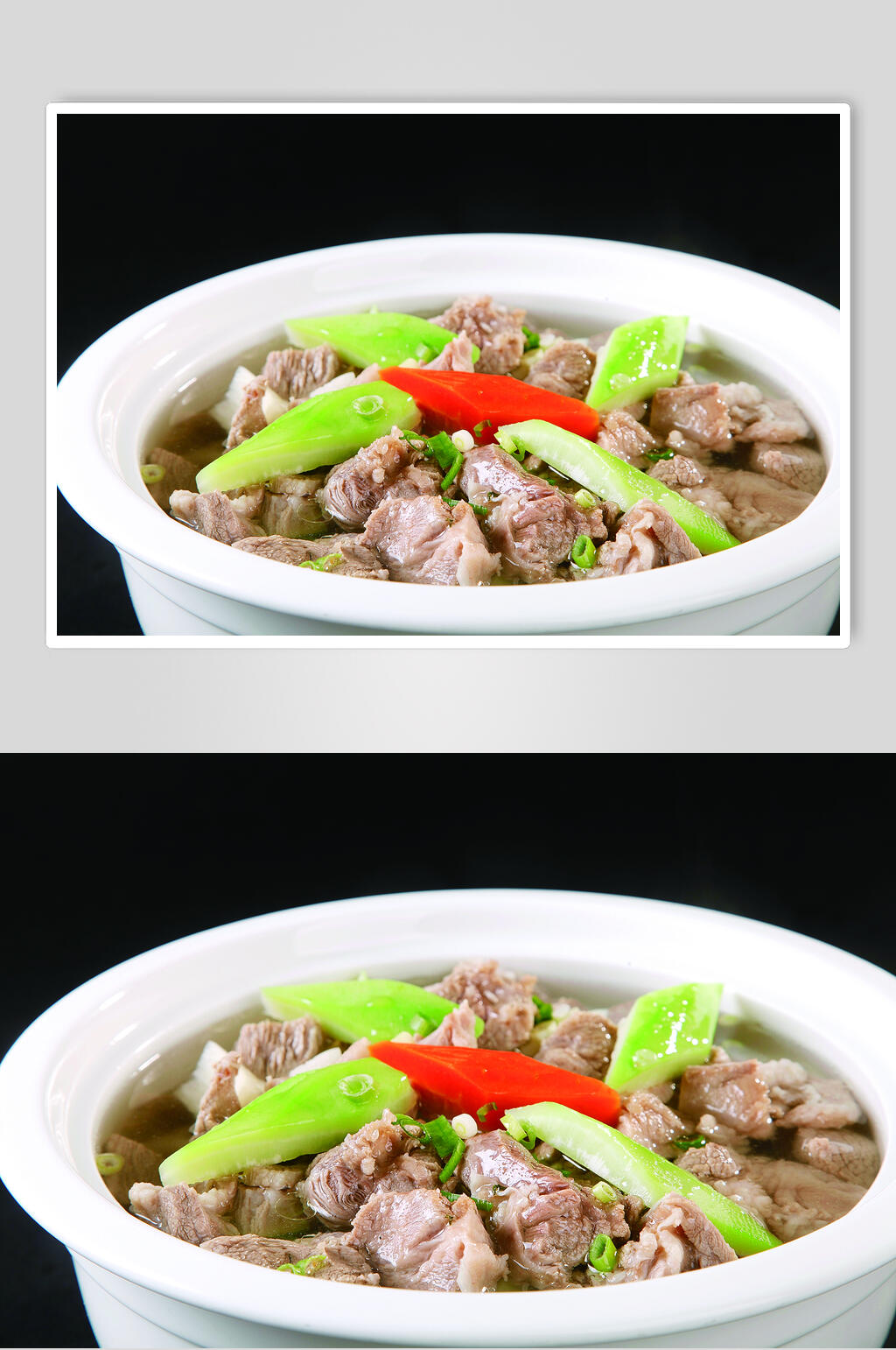 传统萝卜炖羊肉图片素材