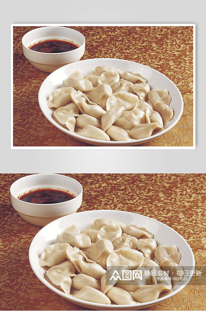 大肉饺子图片素材