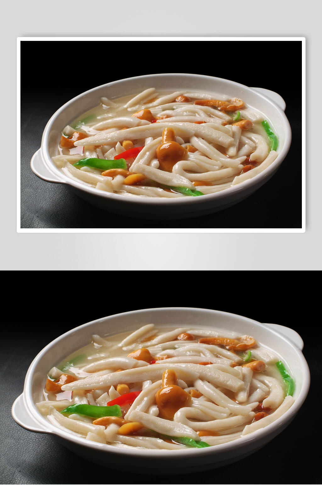 鲜菌面筋图片素材