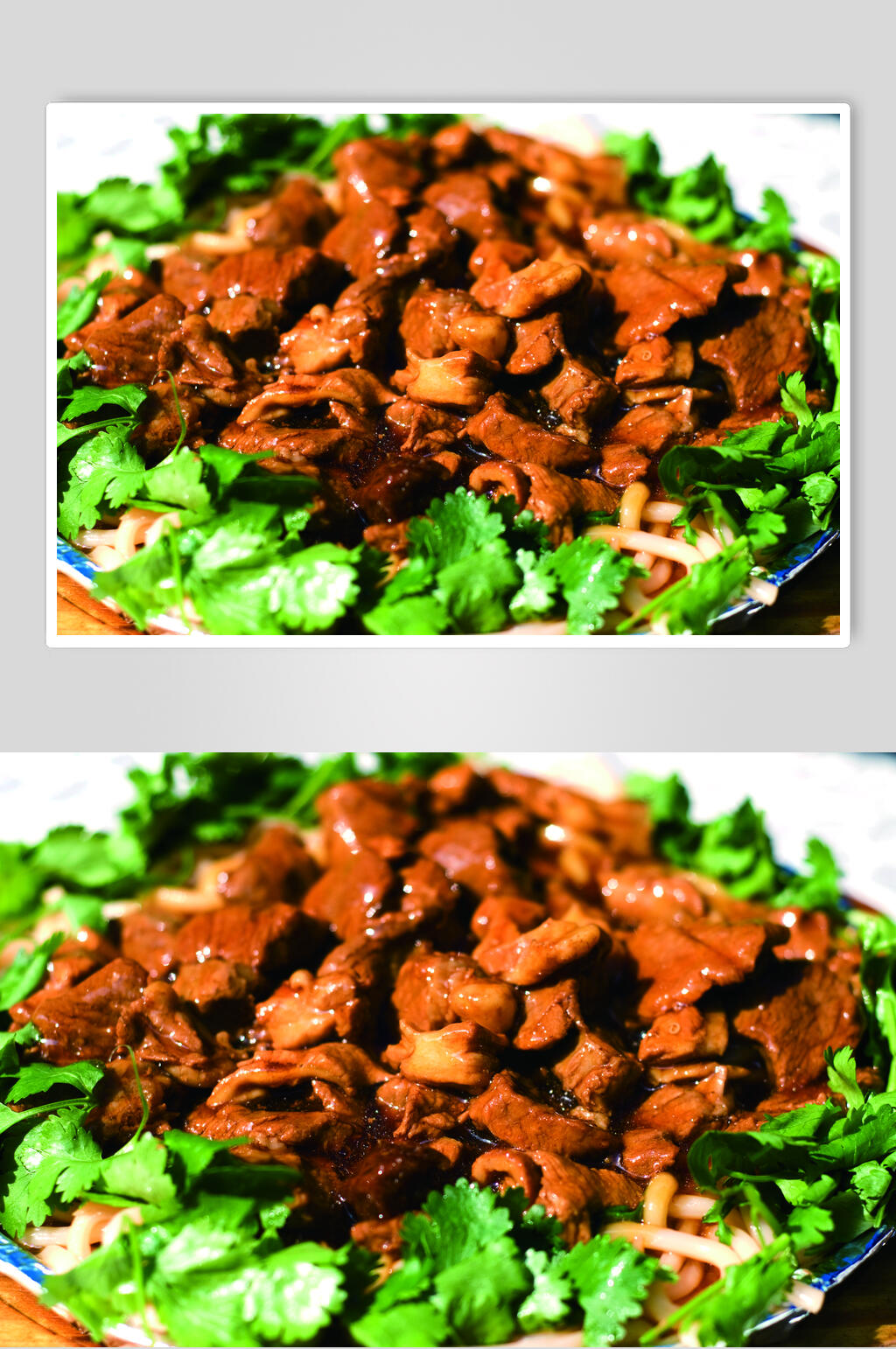 铁板伊面羊肉图片素材