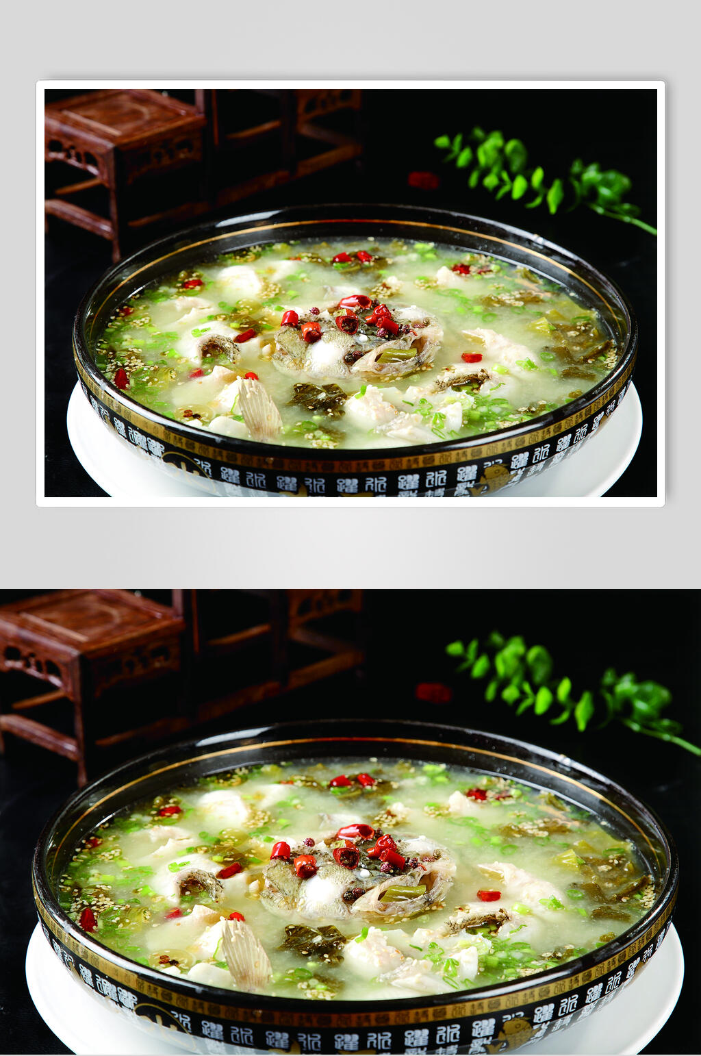 剁椒鱼头美食图片素材