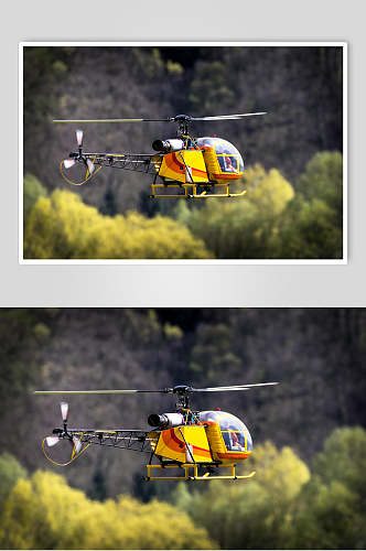 高端螺旋桨树木扇叶真人直升机图片