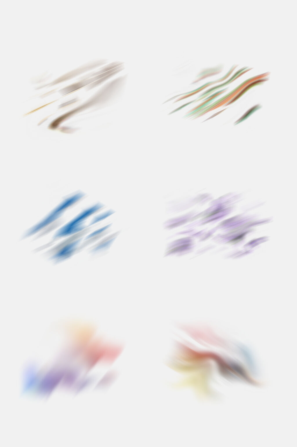 淡紫色气流流动光效免抠素材素材