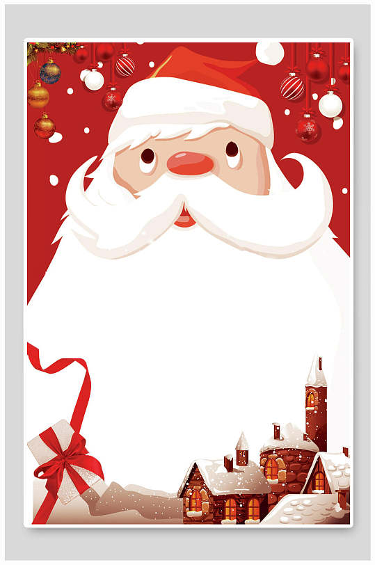 图片-圣诞老人海报背景设计素材-圣诞老人海报背景模板下载-众图网