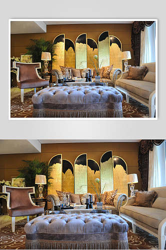 沙发创意高端简欧式简欧两居室图片