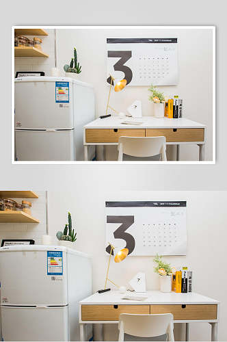 高端创意数字植物冰箱迷你公寓图片