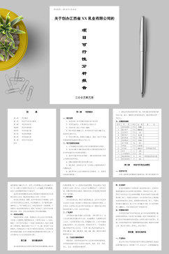 关于创办江西省XX乳业有限公司的可行性报告WORD