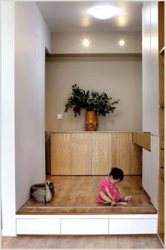 木质地板日式三居图片