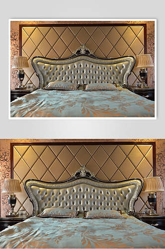 高端个性枕头台灯床单欧式别墅图片