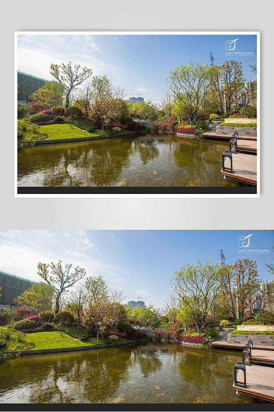 湖景独墅湖低密度生态别墅景观设计图片