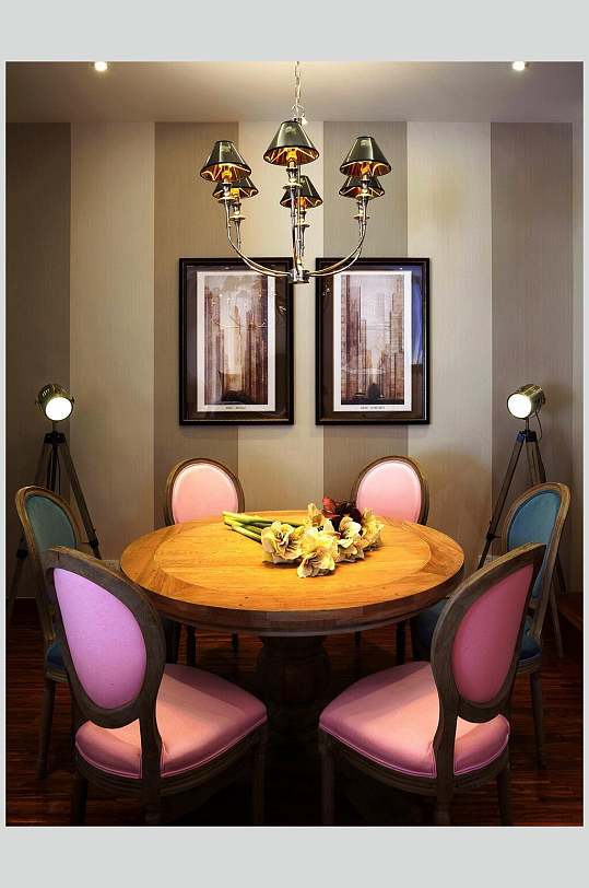 粉色餐厅背景图片-粉色餐厅背景设计素材-粉色餐厅背景模板下载