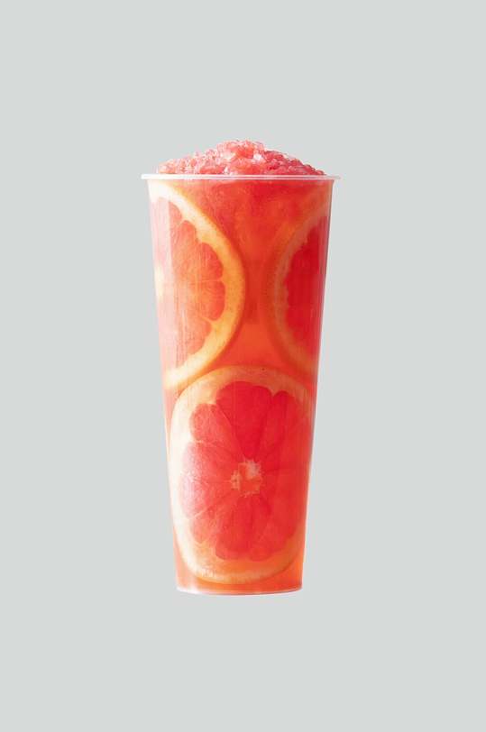 满杯红柚高清摄影照片