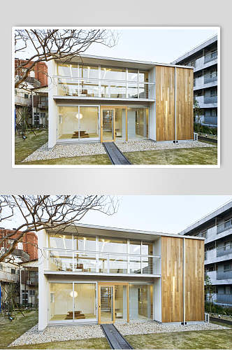 简约日式独栋别墅图片