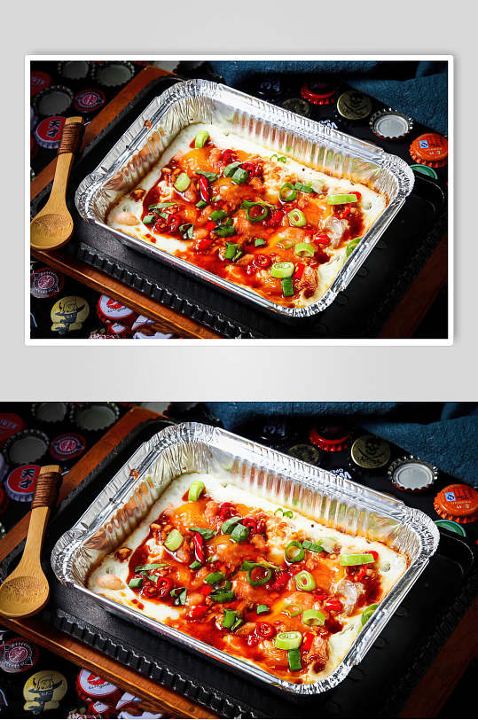 锡纸鸡蛋羹图片