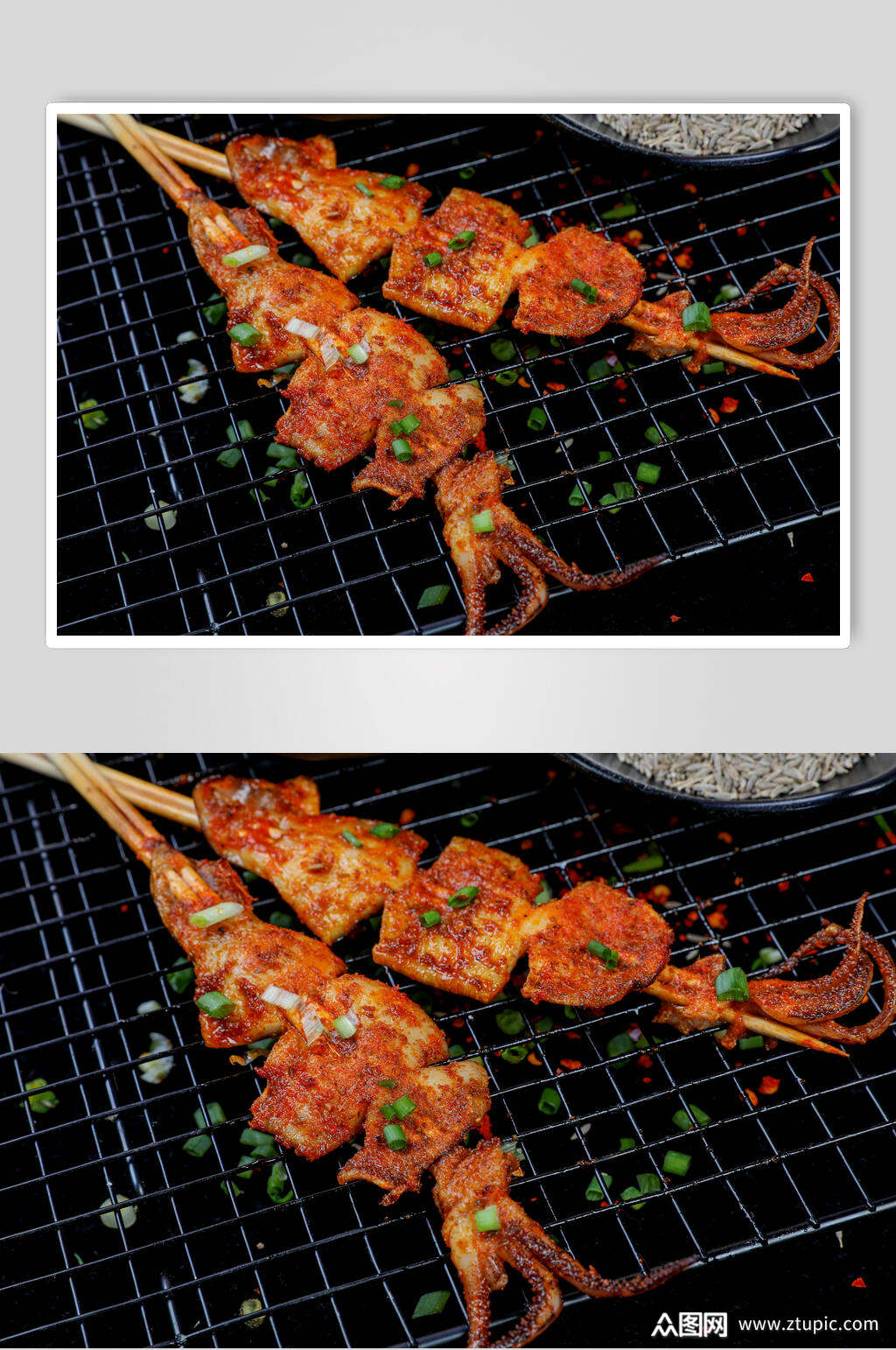 麻辣烧烤烤串图片素材