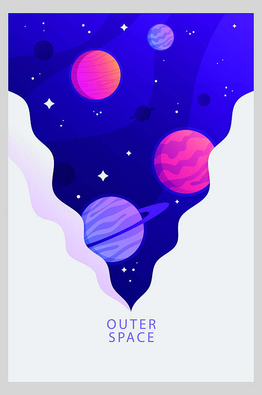 元旦宇宙海报图片-元旦宇宙海报设计素材-元旦宇宙海报模板下载